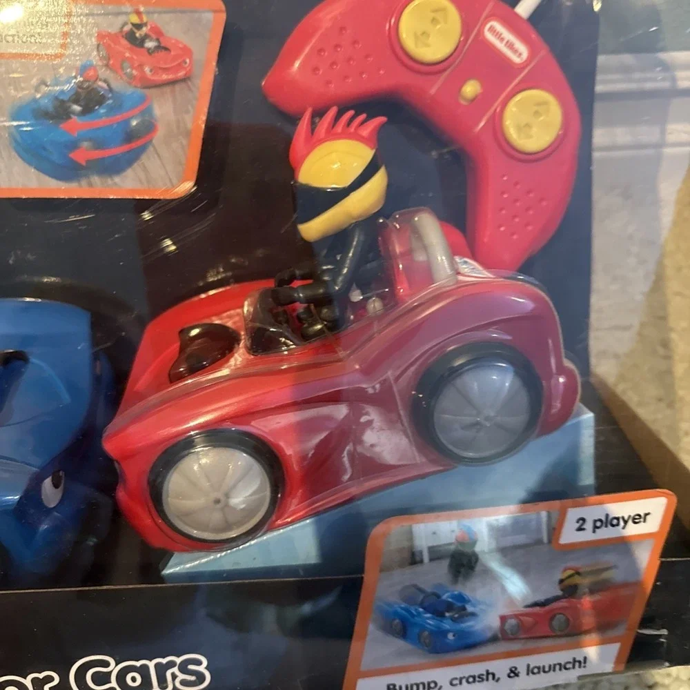 Little Tikes Radio Control Wheelz Bumper Cars 2 Player 3+ Action New in Box